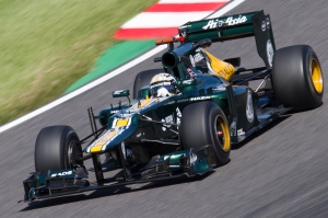 Guido van der Garde driving for Caterham in FP1 at the 2012 Japanese GPBy Morio, via Wikimedia Commons