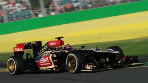 Kimi Raikkonen on his way to victory down under